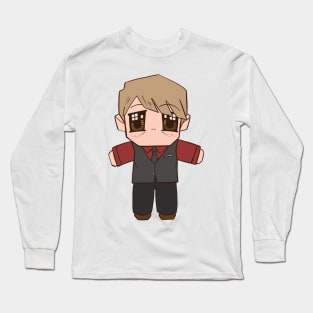 Hannibal Lecter marketable plushie Long Sleeve T-Shirt